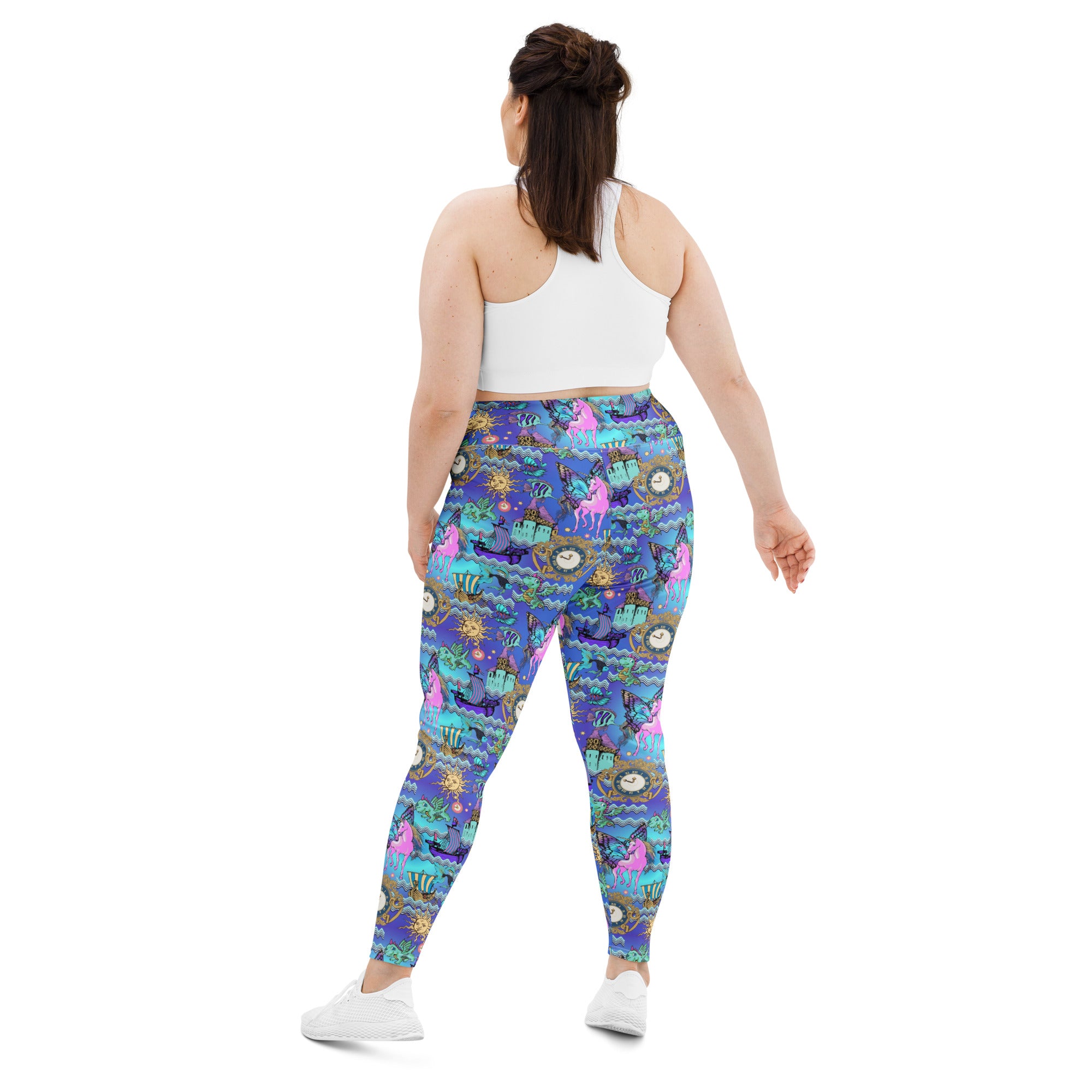 Mystical Fantasy World Leggings | Plus Size